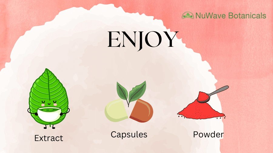 how to enjoy your red vein kratom products