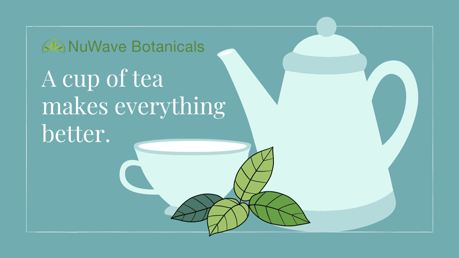 picture of kratom leaf tea in a cup